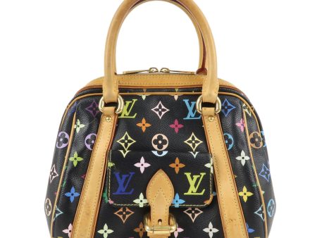 Louis Vuitton Monogram Multi Color Priscilla Hand Bag Noir M40097 For Discount