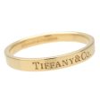 Tiffany&Co. Tiffany Flat Band Ring K18 750YG  #58.5 US8.5-9 Sale