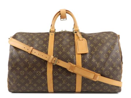 Louis Vuitton Monogram Keep All Bandouliere 55 Bag M41414 Online now