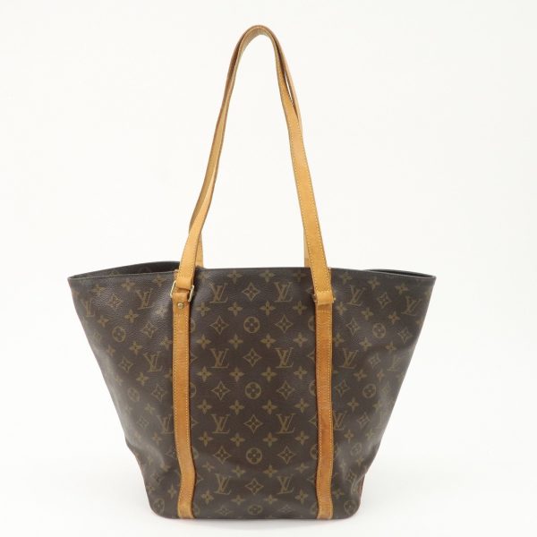 Louis Vuitton Monogram Sac Shopping Shoulder Bag Brown M51108 Online now