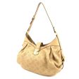 Louis Vuitton Monogram Mahina Neo L Shoulder Bag LightBrown M93979 For Sale