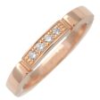 Cartier Maillon Panthere 4P Diamond Ring K18 750PG #49 US4.5-5 on Sale