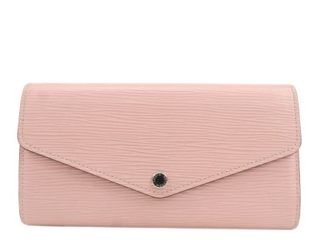 Louis Vuitton Epi Portefeuille Sara Rose Ballerine M61216 Supply