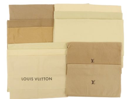 Louis Vuitton Set of 11 Dust bag Flap Type Beige Online