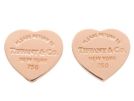 Tiffany&Co. Return to Tiffany Mini Heart Tag Earrings K18PG 750PG Sale