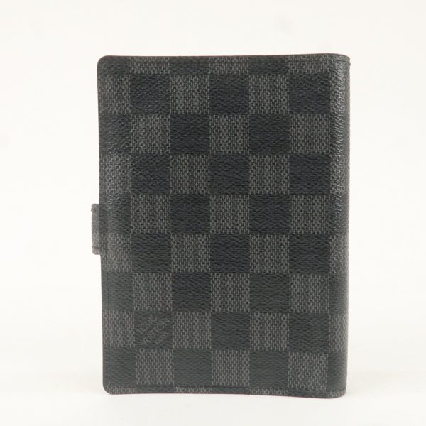 Louis Vuitton Damier Graphite Agenda Planner Cover PM R20030 Hot on Sale