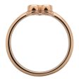 Tiffany&Co. Sentimental Heart 3P Diamond Ring K18 Rose Gold US6 Discount