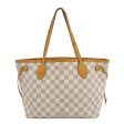 Louis Vuitton Damier Azur Neverfull PM Tote Bag Hand Bag N51110 Cheap