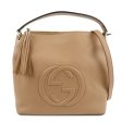 GUCCI SOHO Leather 2Way Bag Shoulder Bag Beige 536194 Supply