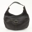 GUCCI Interlocking G Leather Shoulder Bag Dark Brown 253338 Cheap