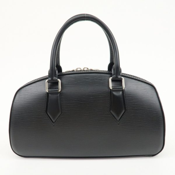 Louis Vuitton Epi Jasmine Hand Bag Black Noir Silver HDW M52082 Online now