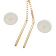 TASAKI Pearl Earrings K18YG 750YG Yellow Gold For Cheap