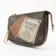 Louis Vuitton Monogram Label Collection Trousse Cles Brown M63800 Online Sale