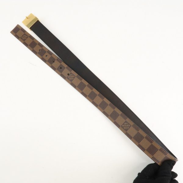 Louis Vuitton Damier Ebene Saint Tulle Carre Belt 85 34 M6944 Online