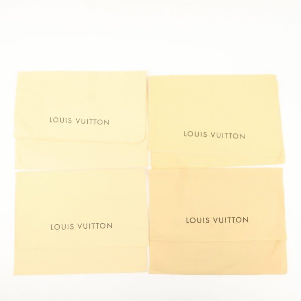 Louis Vuitton Set of 10 Dust Bag Flap Style Beige Brown Discount