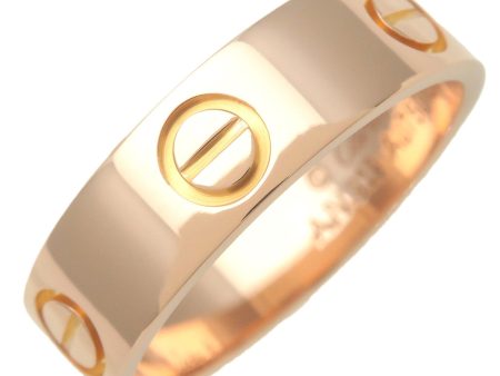 Cartier Love Ring K18PG 750PG Rose Gold #55 US7.5 EU55 HK16.5 Online Hot Sale