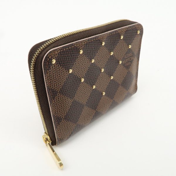 Louis Vuitton Damier Zippy Coin Purse Coin Case Brown N60250 Discount