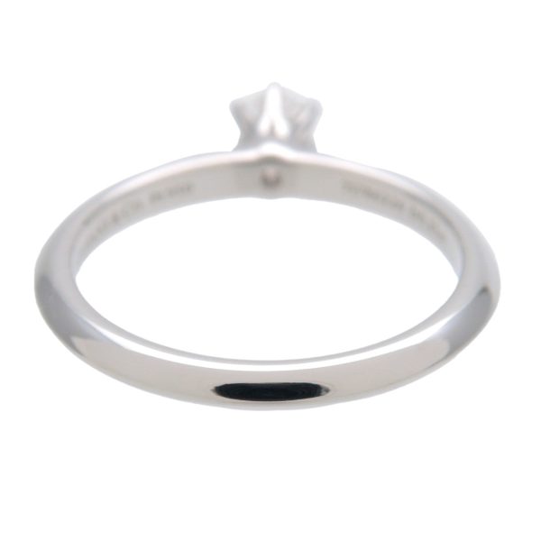 Tiffany&Co. Solitaire Diamond Ring 0.23ct PT950 US5.5-6 EU51 Online