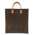 Louis Vuitton Monogram Sac Plat Hand Bag Brown M51140 Hot on Sale