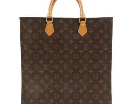 Louis Vuitton Monogram Sac Plat Hand Bag Brown M51140 Hot on Sale