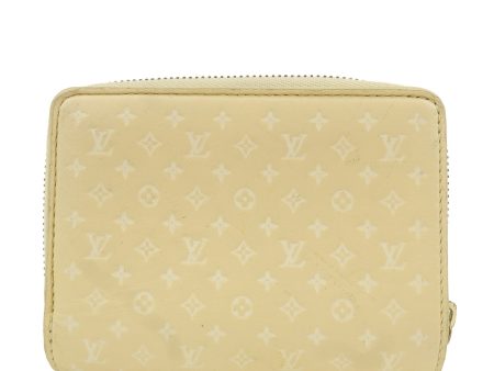 Louis Vuitton Nanogram Portefeuille Roux Wallet Jaune M82288 Online Sale