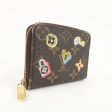 Louis Vuitton Monogram Love Lock Zippy Coin Purse Brown M64118 Online Hot Sale