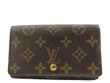 Louis Vuitton Monogram Portefeuille Tresor Wallet M61736 Fashion