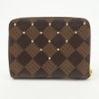 Louis Vuitton Damier Zippy Coin Purse Coin Case Brown N60250 Discount