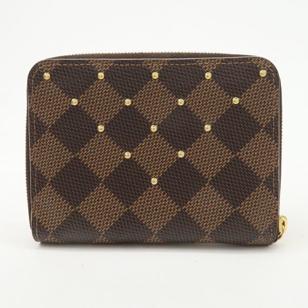 Louis Vuitton Damier Zippy Coin Purse Coin Case Brown N60250 Discount