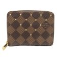 Louis Vuitton Damier Zippy Coin Purse Coin Case Brown N60250 Discount