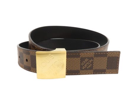 Louis Vuitton Damier Ebene Saint Tulle Carre Belt 85 34 M6944 Online