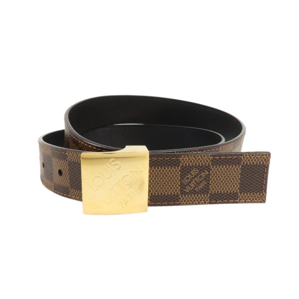 Louis Vuitton Damier Ebene Saint Tulle Carre Belt 85 34 M6944 Online