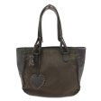 Christian Dior Trotter Tote Bag Shoulder Bag Dark Brown Khaki For Sale