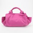 LOEWE Leather Nappa Aire Hand Bag Tote Bag Magenta Pink Cheap