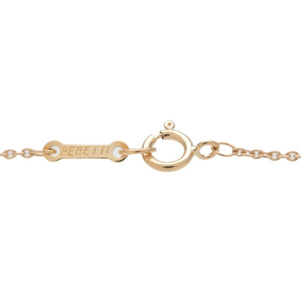 Tiffany&Co. Bean Necklace Medium K18YG 750YG Yellow Gold on Sale