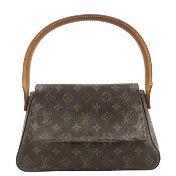 Louis Vuitton Monogram Mini Looping Shoulder Bag Brown M51147 For Discount