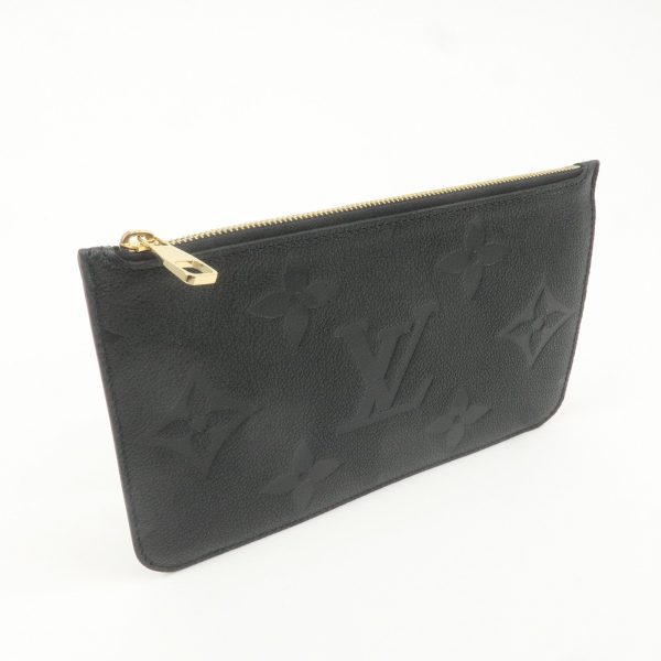 Louis Vuitton Monogram Empreinte Pouch for Neverfull MM Noir Fashion