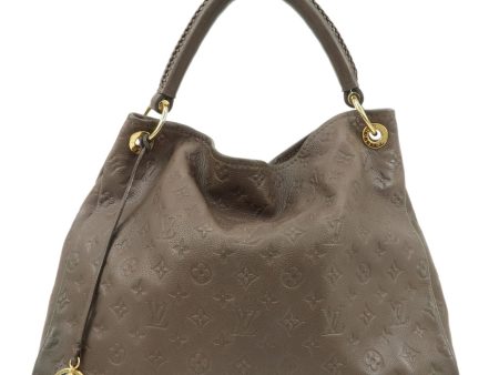 Louis Vuitton Monogram Empreinte Artsy MM Shoulder Bag Terre Discount