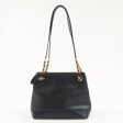 CHANEL Caviar Skin Chain Tote Bag Black Gold A03578 Online