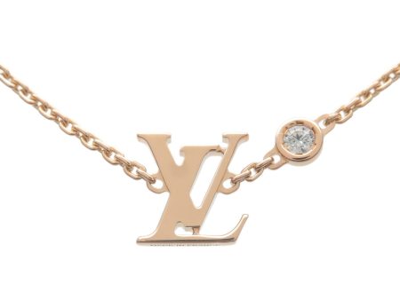 Louis Vuitton Pandantiff Idylle Blossom 1P Diamond Necklace K18PG For Cheap