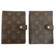 Louis Vuitton Set of 2 Monogram Agenda PM Planner Cover R20005 Sale