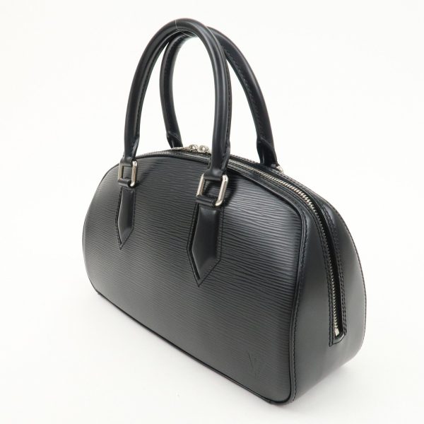 Louis Vuitton Epi Jasmine Hand Bag Black Noir Silver HDW M52082 Online now