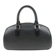 Louis Vuitton Epi Jasmine Hand Bag Black Noir Silver HDW M52082 Online now