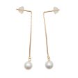 TASAKI Pearl Earrings K18YG 750YG Yellow Gold For Cheap