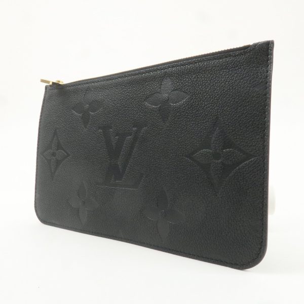 Louis Vuitton Monogram Empreinte Pouch for Neverfull MM Noir Fashion