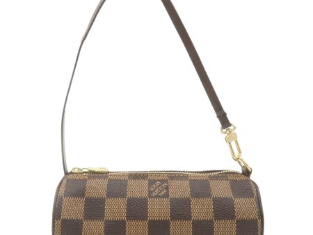 Louis Vuitton Damier Papillon Pouch For Papillon Bag Brown Cheap