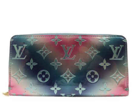 Louis VUitton Monogram Vernis Zippy Wallet  Multicolor M90520Used F S For Cheap