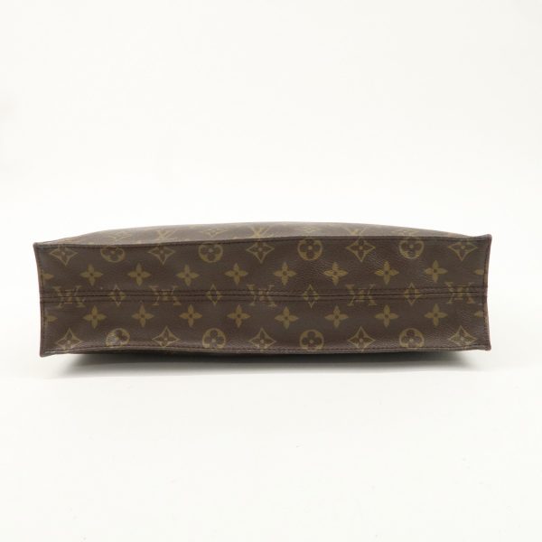 Louis Vuitton Monogram Sac Plat Hand Bag Brown M51140 Hot on Sale