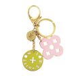 Louis Vuitton Porte Cles Looping Bag Charm Pink Green M66006 Online Hot Sale