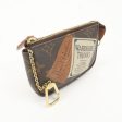 Louis Vuitton Monogram Label Collection Trousse Cles Brown M63800 Online Sale